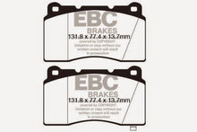 Load image into Gallery viewer, EBC 09+ Hyundai Genesis Coupe 2.0 Turbo (Brembo) Redstuff Front Brake Pads
