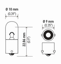 Load image into Gallery viewer, Hella Bulb 3893 12V 4W Ba9S T275
