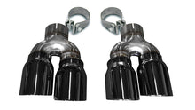 Load image into Gallery viewer, Corsa 16-18 Cadillac ATS 3.6T 4in Inlet / 4in Outlet Twin Black Tip Kit (For Corsa Exhaust Only)
