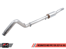 Load image into Gallery viewer, AWE Tuning 07-18 Jeep Wrangler JK/JKU 3.6L Resonated Mid Pipe
