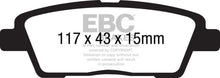 Load image into Gallery viewer, EBC 10-11 Hyundai Genesis 3.8 Greenstuff Rear Brake Pads
