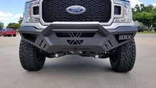 Load image into Gallery viewer, Road Armor 18-20 Ford F150 SPARTAN Front Bumper Bolt-On Pre-Runner Guard - Tex Blk
