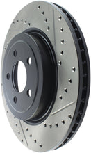 Load image into Gallery viewer, StopTech 05-09 Chrysler 300 (5.7L V8 exc SRT-8) Front Left Slotted &amp; Drilled Rotor
