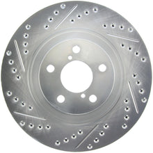 Load image into Gallery viewer, StopTech Select Sport 09-13 Subaru Forester Slotted and Drilled Right Front Rotor

