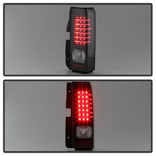 Load image into Gallery viewer, Xtune Hummer H3 06-09 ( Non H3T ) LED Tail Lights Black ALT-ON-HH306-LED-BK
