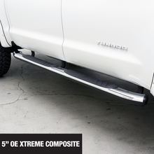 Load image into Gallery viewer, Go Rhino 5in OE Xtreme Composite SideSteps - Black - 80in
