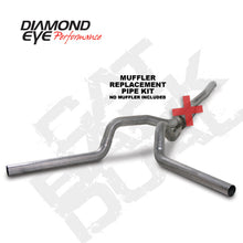 Load image into Gallery viewer, Diamond Eye KIT 4in CB MFLR RPLCMENT PIPE DUAL SS: 2006-2007.5 CHEVY/GMC 6.6L 2500/3500
