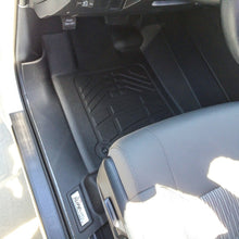 Load image into Gallery viewer, Westin 12-17 Toyota Tundra Reg/Dbl/CrewMax (Double hook) Wade Sure-Fit Floor Liners Front - Blk
