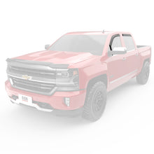 Load image into Gallery viewer, EGR 14+ Chev Silverado/GMC Sierra Dbl Cab In-Channel Window Visors - Set of 4 - Matte (571675)
