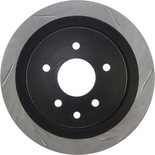 Load image into Gallery viewer, StopTech Power Slot 06-07 350Z / 05-07 G35 / 06-07 G35X SportStop Slotted Rear Left Rotor

