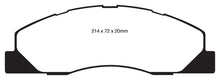 Load image into Gallery viewer, EBC 09-11 Dodge Ram 2500 Pick-up 5.7 2WD/4WD Yellowstuff Front Brake Pads
