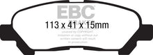 Load image into Gallery viewer, EBC 09-13 Toyota Highlander 2.7 2WD/4WD Greenstuff Rear Brake Pads
