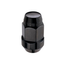 Load image into Gallery viewer, McGard Hex Lug Nut (Cone Seat Bulge Style) M14X1.5 / 22mm Hex / 1.635in. Length (Box of 144) - Black
