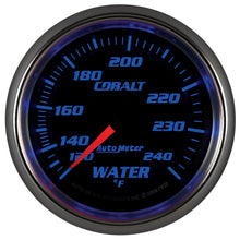 Load image into Gallery viewer, Autometer Cobalt 66mm 120-240 Degree F Mechanical Water Temperature Gauge
