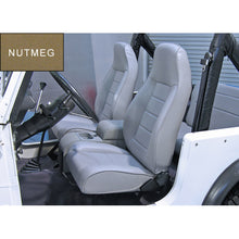 Load image into Gallery viewer, Rugged Ridge High-Back Front Seat Reclinable Nutmeg 76-02 CJ&amp;Wran
