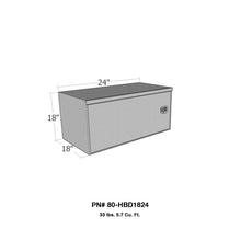 Load image into Gallery viewer, Westin/Brute HD Under Body 18in x 24in Swing Door - Aluminum
