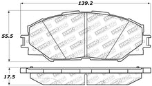 Load image into Gallery viewer, StopTech Performance 10 Lexus HS 250h / 09 Pontiac Vibe 1.8L / 08-09 Scion xB/xD Front Brake Pads
