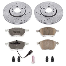 Load image into Gallery viewer, Power Stop 99-10 Volkswagen Beetle Front Z26 Street Warrior Brake Kit
