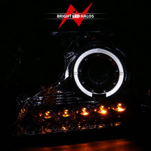 Load image into Gallery viewer, ANZO 2004-2008 Ford F-150 Projector Headlights w/ Halo and LED Chrome
