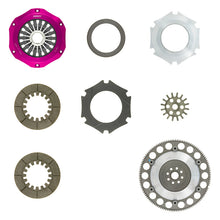 Load image into Gallery viewer, Exedy 2005-2005 Saab 9-2X Aero H4 Hyper Twin Carbon-R Clutch Rigid Disc Pull Type Cover
