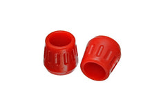 Load image into Gallery viewer, Energy Suspension Universal Red 1-3/8in OD x 1/2in McPherson ID Strut Bump Stop Set
