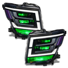 Load image into Gallery viewer, Oracle 21-22 Nissan Titan Demon Eye RGB Headlight Upgrade Kit - ColorSHIFT w/o Controller
