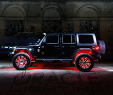 Load image into Gallery viewer, Oracle LED Illuminated Wheel Rings - Double LED - Red
