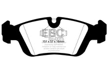 Load image into Gallery viewer, EBC 96-98 BMW Z3 1.9 Greenstuff Front Brake Pads
