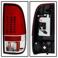 Load image into Gallery viewer, Spyder Ford Super Duty 08-15 Version 2 LED Tail Lights Red Clear ALT-YD-FS07-LED-G2-RC

