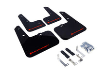 Load image into Gallery viewer, Rally Armor 12-18 Hyundai Veloster Black UR Mud Flap w/ Red Logo
