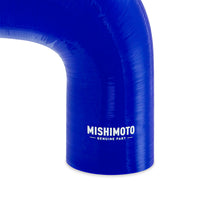 Load image into Gallery viewer, Mishimoto Silicone Reducer Coupler 90 Degree 1.75in to 2.5in - Blue
