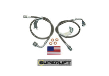 Load image into Gallery viewer, Superlift 1987 GM Pickup/87-91 Blazer/Suburban w/ 4-6in Lift Kit (Pair) Bullet Proof Brake Hoses
