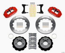 Load image into Gallery viewer, Wilwood Narrow Superlite 6R Front Hat Kit 12.88in Red 93-96 Mazda RX7
