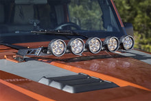 Load image into Gallery viewer, Rugged Ridge 07-18 Jeep Wrangler JK 5 Round LED Hood Light Bar Kit
