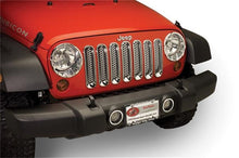 Load image into Gallery viewer, Putco 07-17 Jeep Wrangler - Fog Lamp Bezel - Will not Fit Sahara Edition Fog Lamp Overlays &amp; Rings
