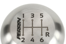 Load image into Gallery viewer, Perrin 17-18 Honda Civic Brushed Stainless Steel Large Shift Knob - 6 Speed
