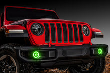Load image into Gallery viewer, Oracle Jeep Wrangler JL/Gladiator JT LED Surface Mount Fog Light Halo Kit - Green
