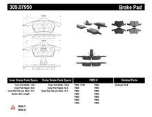 Load image into Gallery viewer, StopTech Performance 01-09 Volvo S60 / 99-00 S70 / 99-06 S80 / 99-07 V70/V70R Rear Brake Pads
