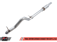 Load image into Gallery viewer, AWE Tuning 2018+ Jeep Wrangler JL/JLU 2.0T Trail Edition Cat-Back Exhaust

