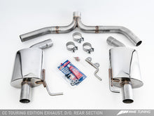 Load image into Gallery viewer, AWE Tuning VW CC Touring Edition Exhaust Dual Outlet - Diamond Black Tips
