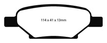Load image into Gallery viewer, EBC 04-06 Chevrolet Cobalt 2.0 Supercharged Redstuff Rear Brake Pads
