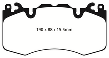 Load image into Gallery viewer, EBC 13+ Land Rover Range Rover 3.0 Supercharged Greenstuff Front Brake Pads
