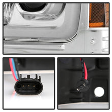 Load image into Gallery viewer, Spyder Platinum Ford F250/350/450 05-07 High-Power LED Module Proj. Headlights-Chrome (PRO-YD-FS05V2
