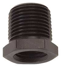 Load image into Gallery viewer, Russell Performance 3/8in Male to 1/4in Female Pipe Bushing Reducer (Black)
