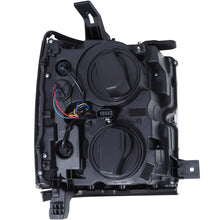 Load image into Gallery viewer, ANZO Projector Headlights 15-17 Chevrolet Silverado 2500HD / 3500HD Black w/ Black Rim
