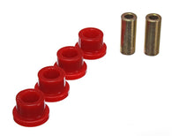 Load image into Gallery viewer, Energy Suspension .875 ID x 1.782 OD (Bushing Dims) Red Universal Link - Flange Type Bushiings
