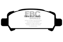 Load image into Gallery viewer, EBC 02-06 Subaru Baja 2.5 Ultimax2 Rear Brake Pads
