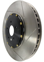 Load image into Gallery viewer, StopTech 09-11 Nissan GT-R Front Left Slotted Bare Iron 380x34mm Aero-Rotor Kit
