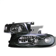 Load image into Gallery viewer, Spyder Nissan Altima 93-97 Crystal Headlights Black HD-YD-NA93-BK
