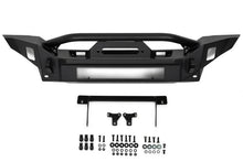 Load image into Gallery viewer, DV8 Offroad 18-23 Jeep Wrangler JL / 20-23 Jeep Gladiator JT FS-7 Mid-Width Winch Front Bumper
